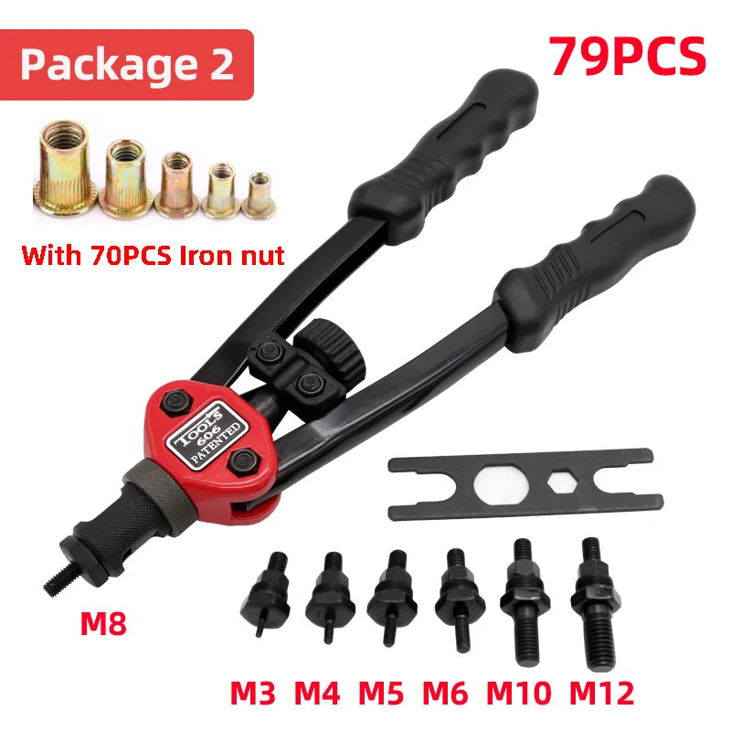 HIFESON Hand Threaded Rivet Nut Gun