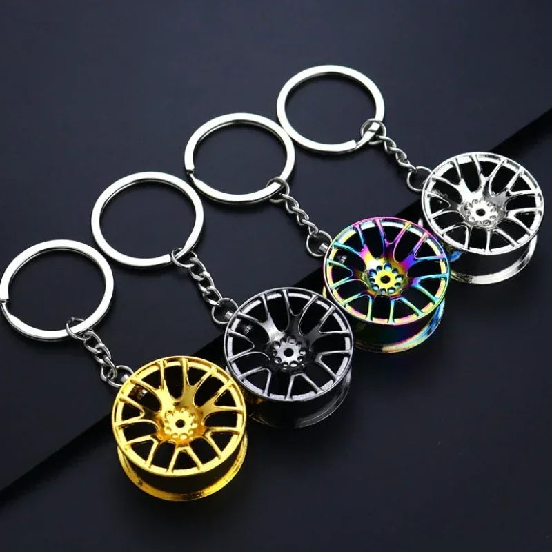 Wheel Keychain - BMW Style Rim