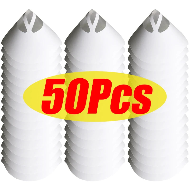 Disposable Paint Straining Funnel Filters – Conical Nylon Mesh for Spray Guns