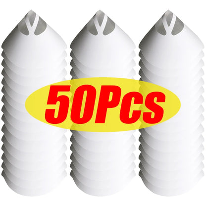 Disposable Paint Straining Funnel Filters – Conical Nylon Mesh for Spray Guns