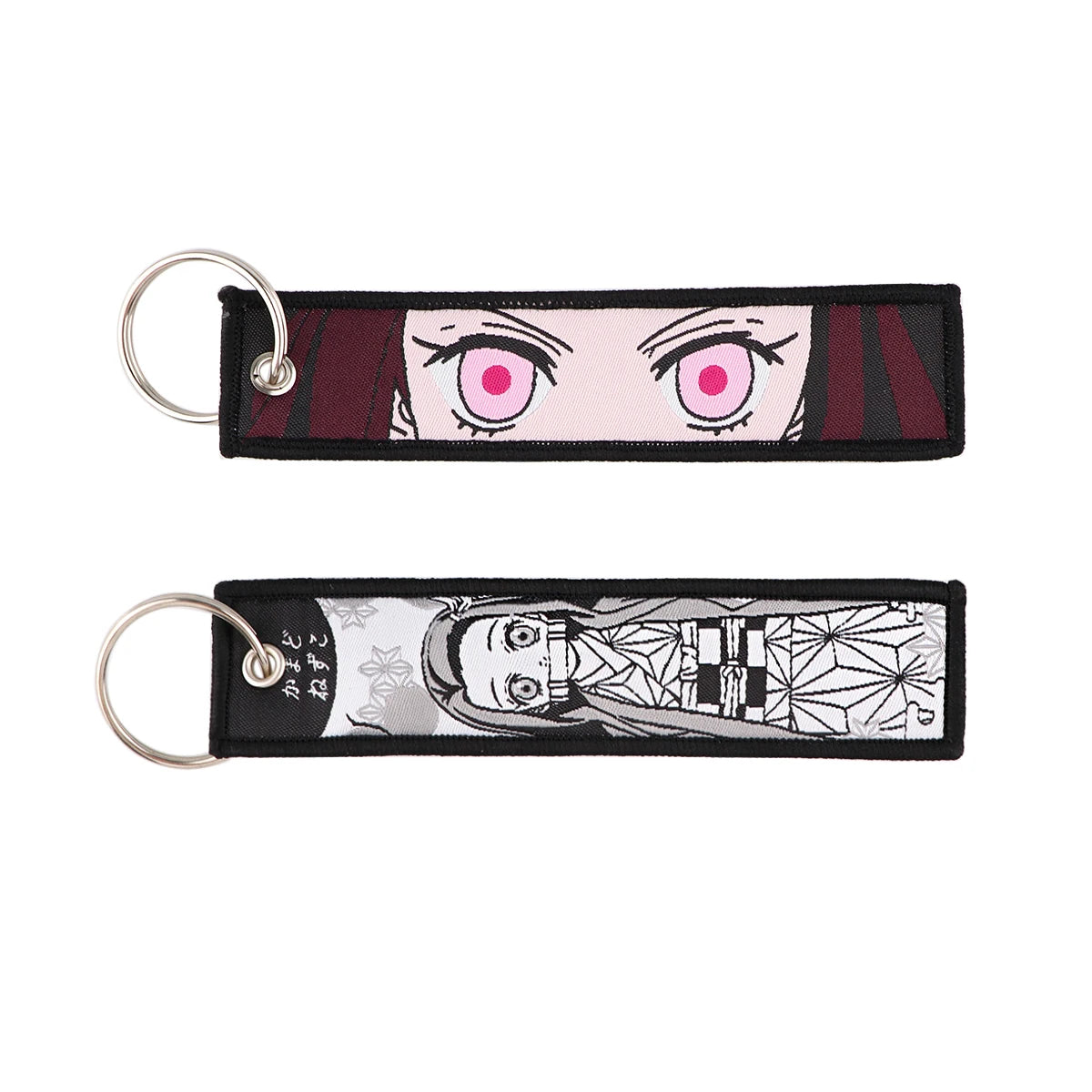 Embroided Keychain - Demon Slayer, Tanjiro Kamado, Kyōjurō Rengoku, Muichiro Tokito, Inosuke Hashibira and more