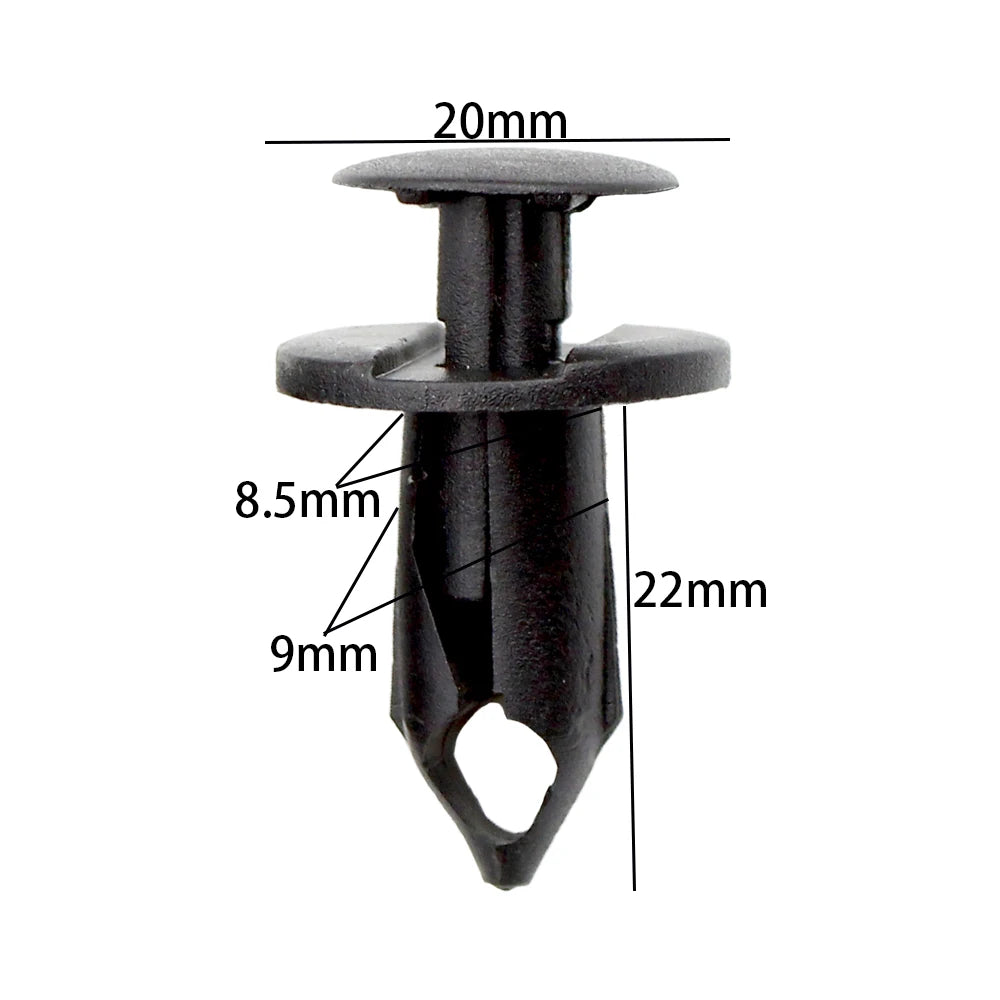 Nylon Car Trim Panel Retainer Clips (60pcs)