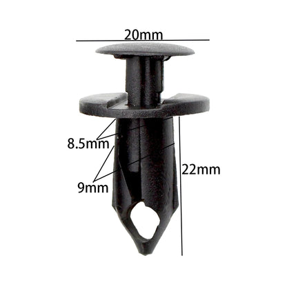 Nylon Car Trim Panel Retainer Clips (60pcs)