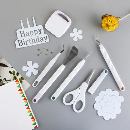 6-Piece Vinyl Weeding & Cutting Tool Set – Wrap, Decal & Craft Kit