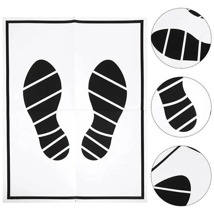 25/50pcs Disposable Car Paper Foot Mats