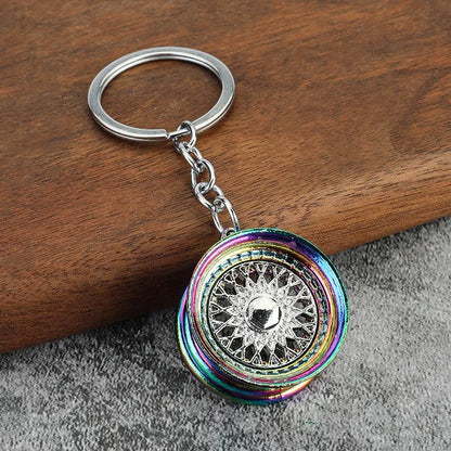 Wheel Keychain - BBS Style Rim