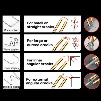 Hot Stapler Gun  Upgraded 2 in 1 200W – Garage Tools for Plastic Welding, Bumper Repair