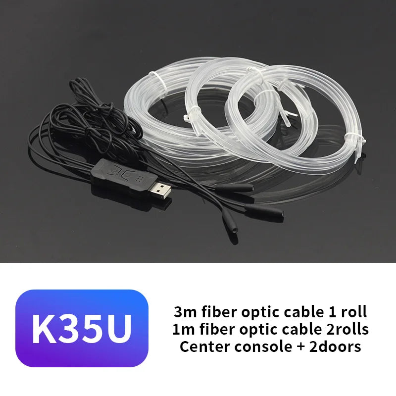 Car Ambient Interior lighting - 1M/3M/5M/10M Flexible Neon Waterproof Multicolor Led Strip