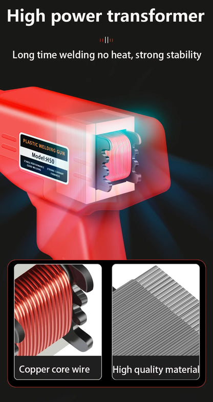 Plastic Welding Machine – Hot Staple Gun Kit for Bumper & Plastic Repair