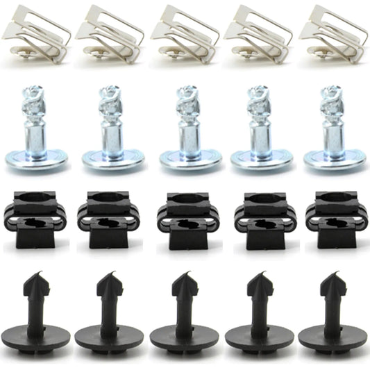 Screw Fasteners for VAG, VW, Audi, Skoda, Radiator Support, Undertrey, Splash Shield  no.8D0805960 no.8D0805121