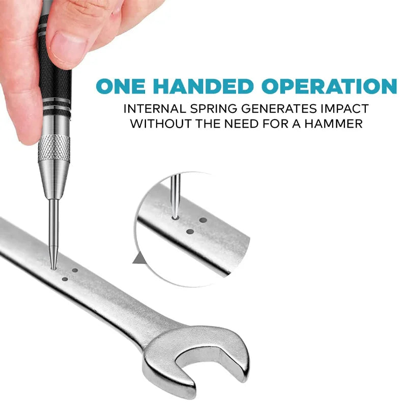 Centre Punch, Automatic, Adjustable, Spring Loaded