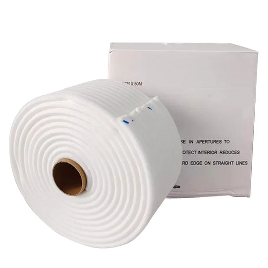 Soft Edge Foam Masking Tape – Overspray Protection for Car Paint & Door Seals, 13mm x 50m