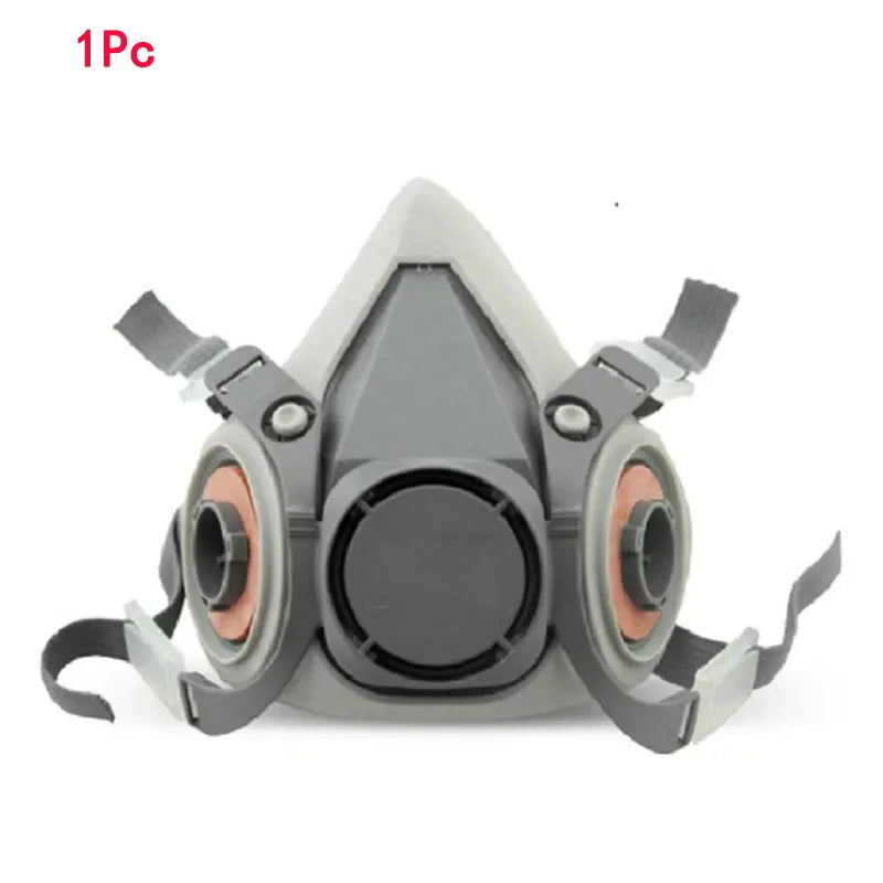 6200 Half-Face Respirator Mask – Reusable Spray Paint & Gas Protection