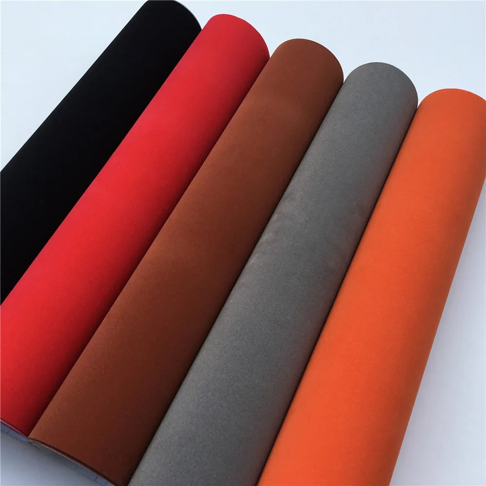 Suede Velvet Vinyl Wrap Film – Bubble-Free Car Interior Wrapping Sticker