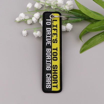 Embroided Keychain - FakeTaxi, Equality, Danger, Medical bag, Happy Endings and more