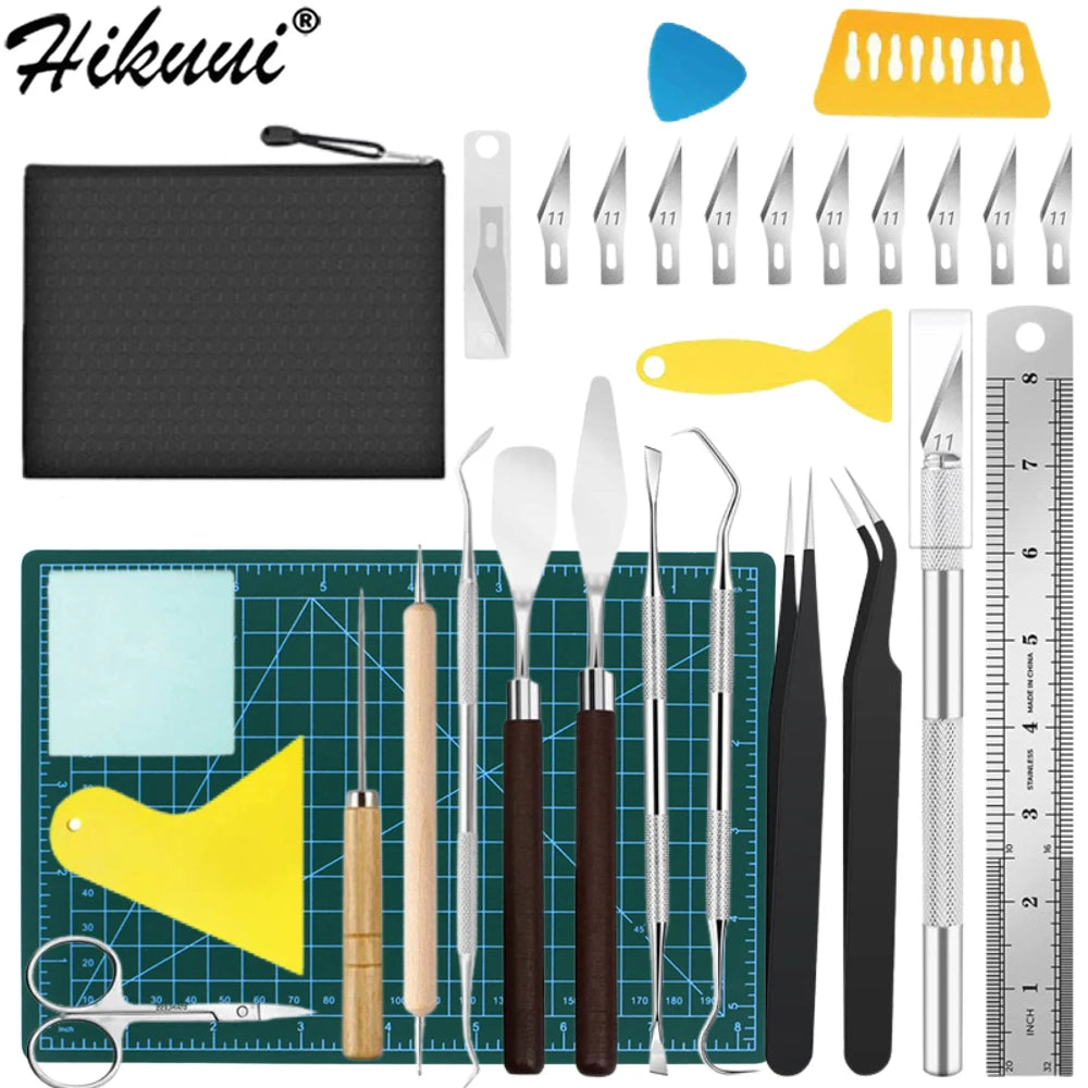 Vinyl and Sicker Weeding Tool Set, DIY Kit. Silhouettes, Cameos, Lettering, Scrapbooking