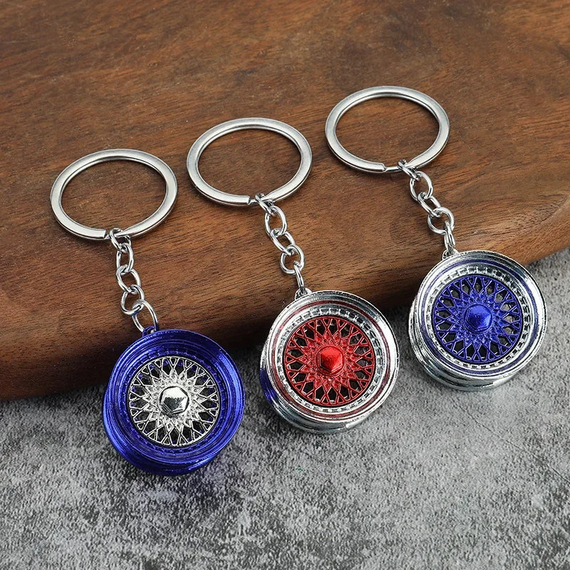 Wheel Keychain - BBS Style Rim