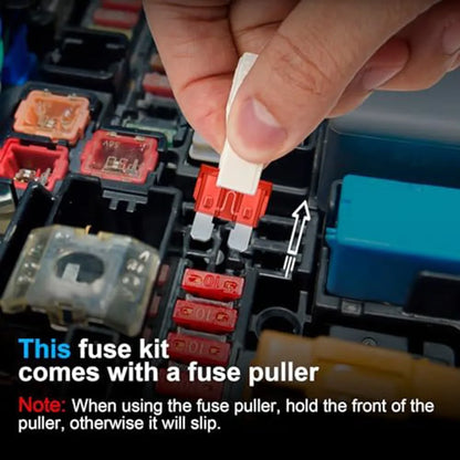 Automotive Fuse Assortment Kit with Puller (300pcs)