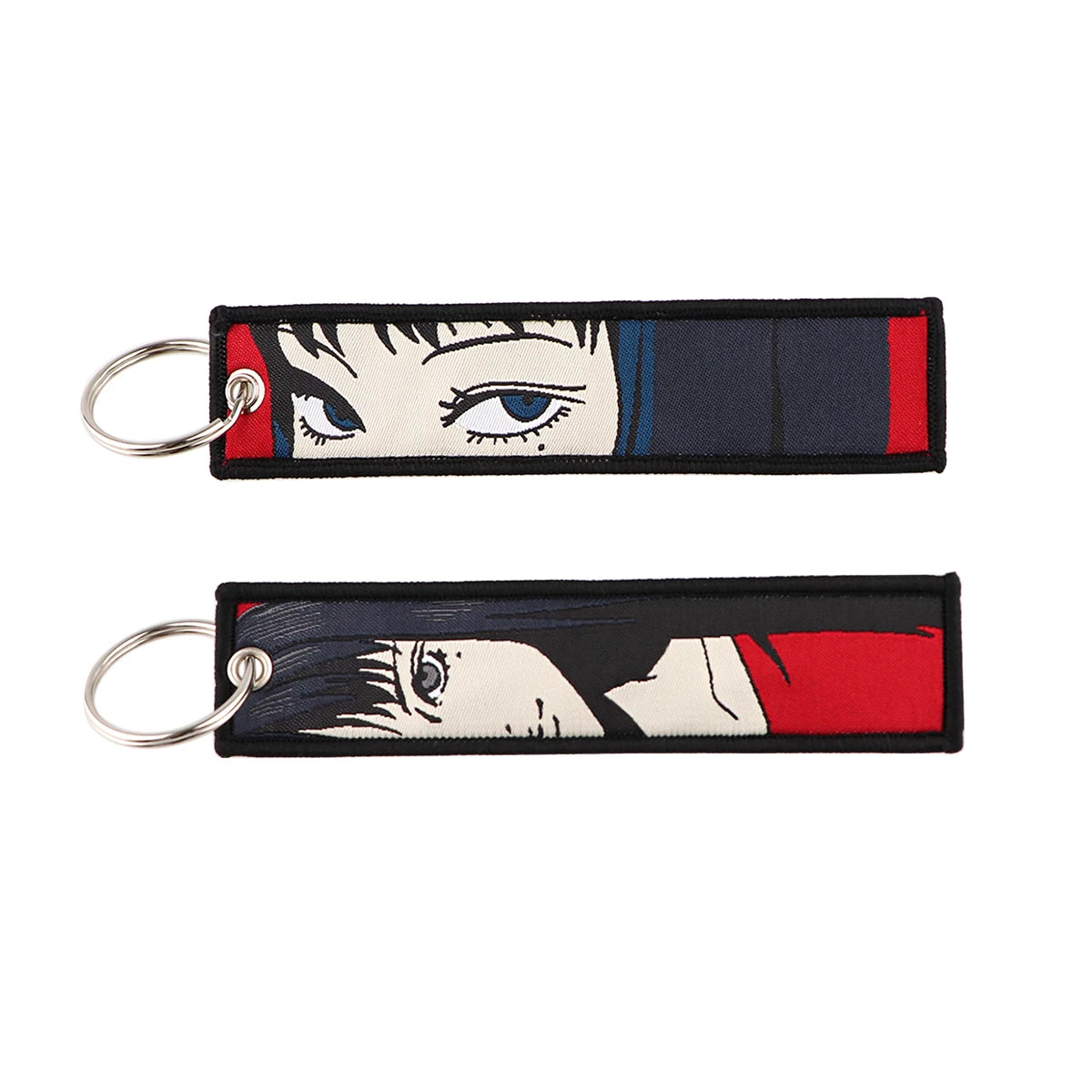Embroided Keychain - Anime 100 versions, Gensin Impact, Tartaglia, Zhongli, Mavuika, Heavenly Principles and more!