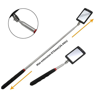 Telescoping LED Magnet & Inspection Mirror