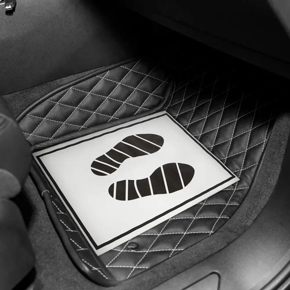 25/50pcs Disposable Car Paper Foot Mats