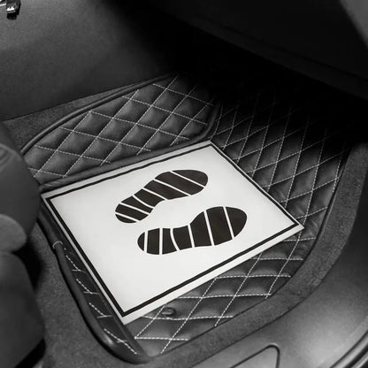 25/50pcs Disposable Car Paper Foot Mats