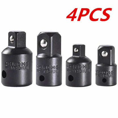 Impact Socket Adapter Set – Turn Your Drill Into a High-Speed Nut Driver, 1/4" Hex