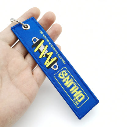 Embroided Keychain - Type R, Eat Sleep Race, HKS, BIRDE, Tein and more!