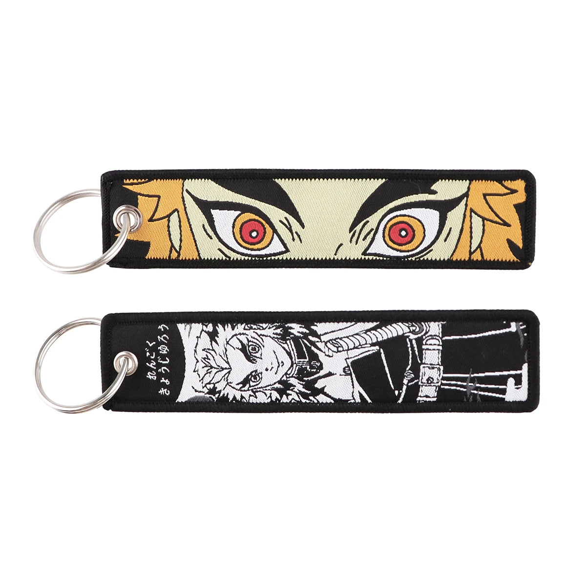 Embroided Keychain - Demon Slayer, Tanjiro Kamado, Kyōjurō Rengoku, Muichiro Tokito, Inosuke Hashibira and more