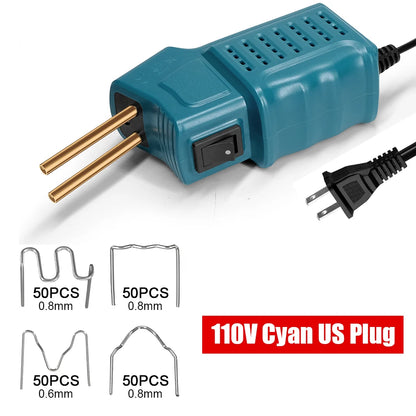 Hot Stapler Gun Bumper Repair Kit 110V 220V 50W, Garage Tools Car Plastic Welding Machine