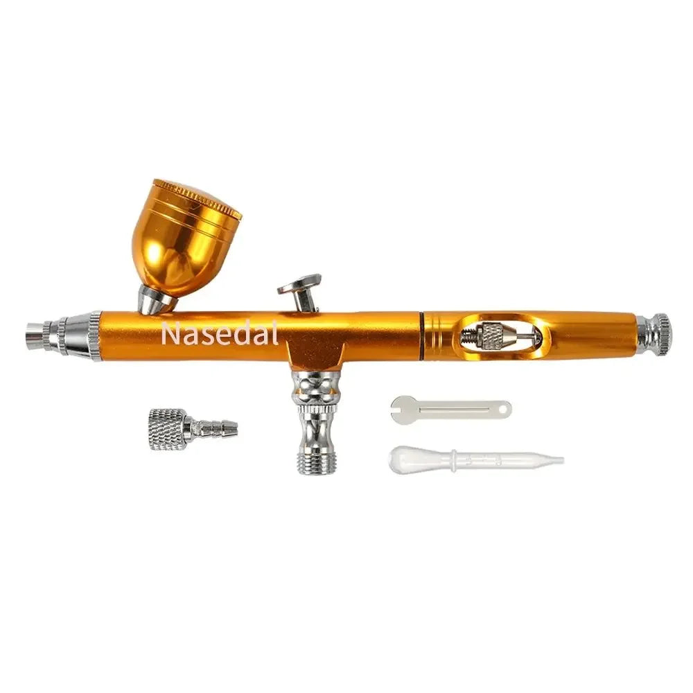 Dual-Action Airbrush Gun 0.3mm – Gravity Feed Spray Gun for Custom Paint & Detail Work