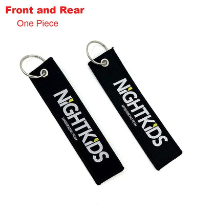 Embroidered Keychain - JDM, Nos, Recaro, Bride, Initial D, HKS