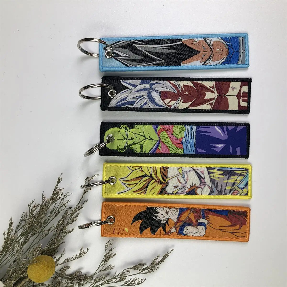 Embroidered Keychain - Manga, Anime Cartoon Dragon Ball Z