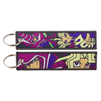 Embroided Keychain - Anime 100 versions, Gensin Impact, Tartaglia, Zhongli, Mavuika, Heavenly Principles and more!