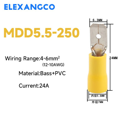 Insulated Spade Wire Connector Assortment