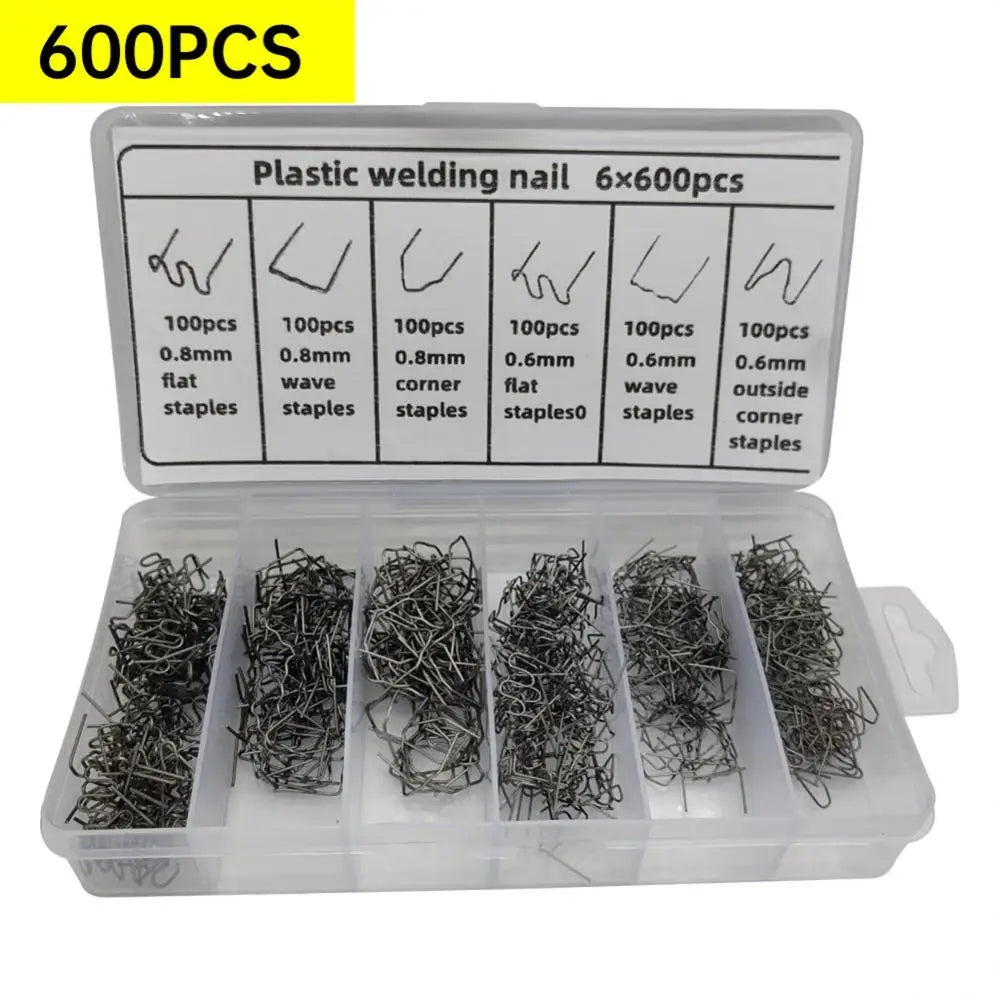 Hot Stapler, Hot Nails Plastic Repair for Bumpers and more, 3000/1200/600pcs