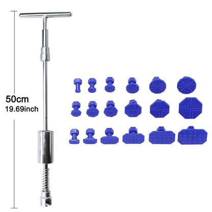 PDR Impact Puller Kit - Small or Longer Puller for Paintless Dent Removal 18/20 Tabs
