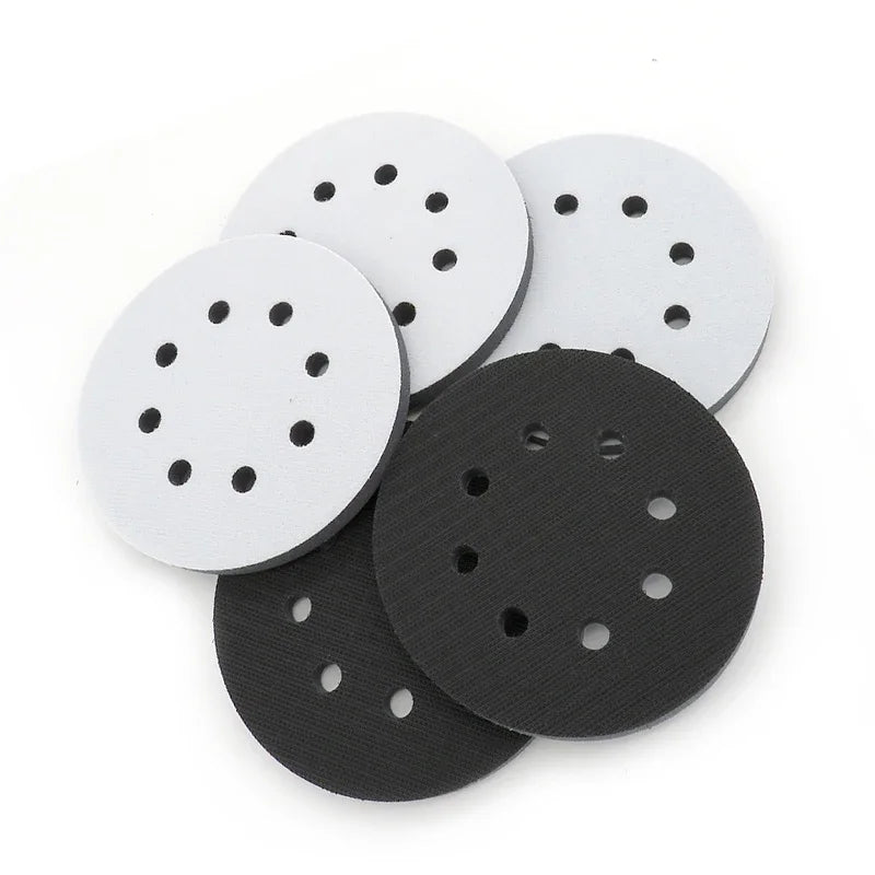 5-Inch Soft Sponge Interface Pad – Backing Pad for Sanding Discs on Uneven Surfaces
