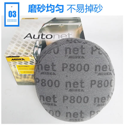 MIRKA Grid Sandpaper 6" Discs