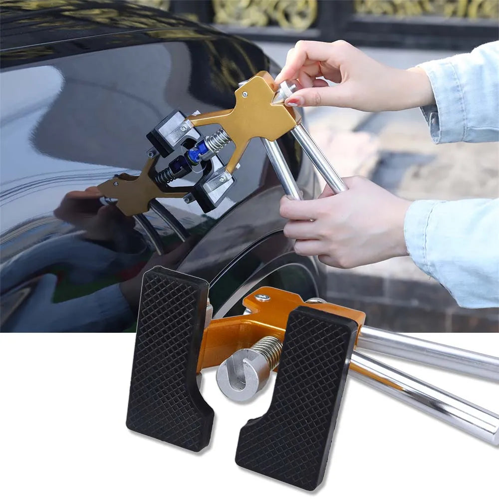 Paintless Dent Repair Kit – Suction Cup Dent Puller with Glue Tabs for Auto Body