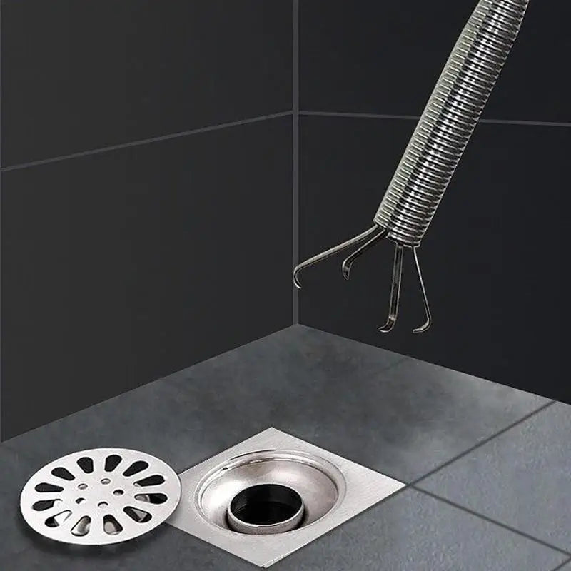 4-Claw Pickup Stick, Sewer Unclogger