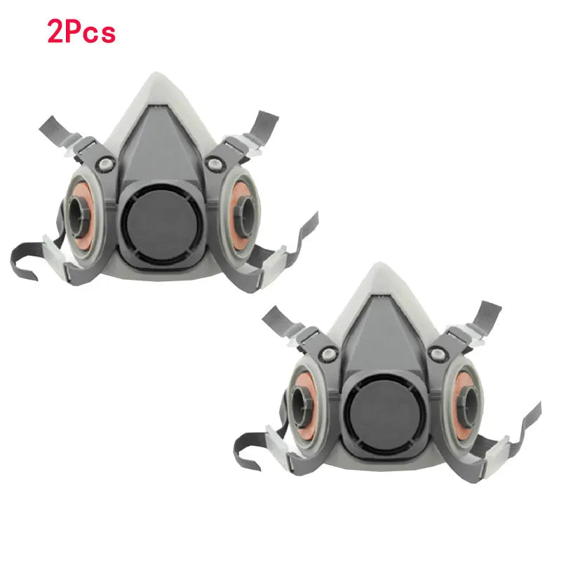 6200 Half-Face Respirator Mask – Reusable Spray Paint & Gas Protection