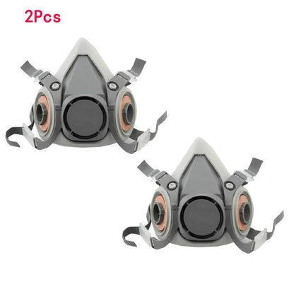 6200 Half-Face Respirator Mask – Reusable Spray Paint & Gas Protection