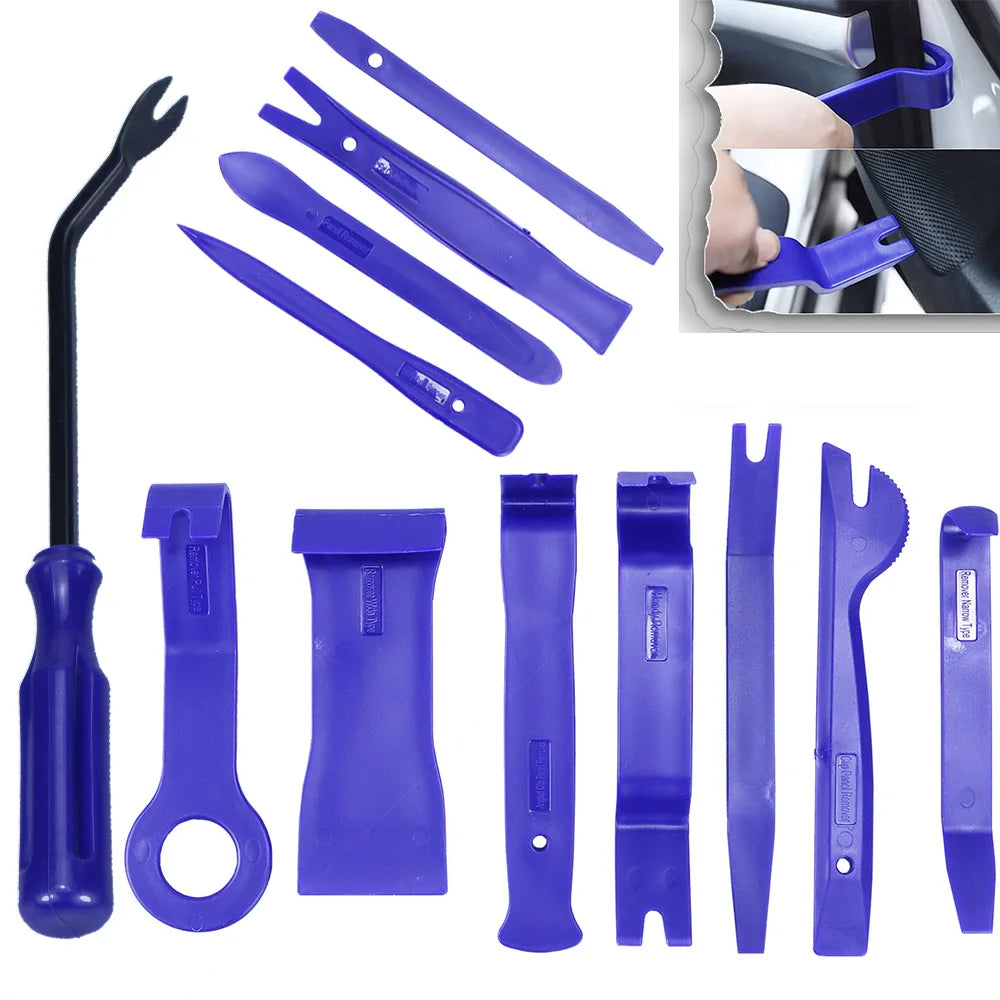 Auto Trim & Fastener Removal Tool Kit – No-Scratch Panel & Clip Pry Set