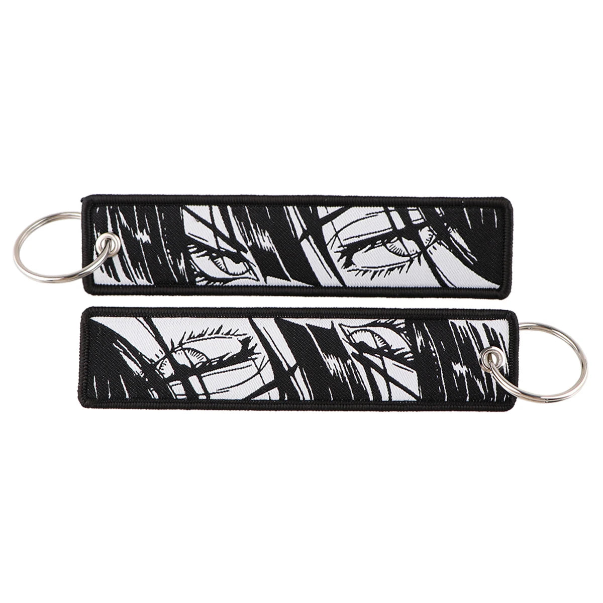 Embroided Keychain - Anime 100 versions, Gensin Impact, Tartaglia, Zhongli, Mavuika, Heavenly Principles and more!