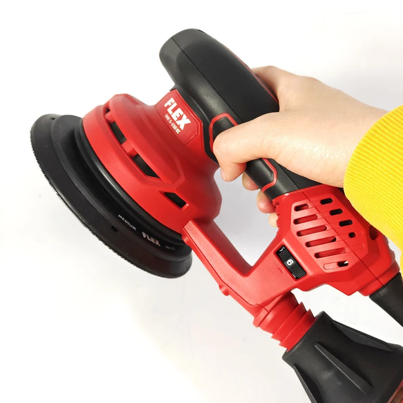FLEX 6-Inch Random Orbital Sander – Carbon-Brush-Free Dry Grinder for Auto Body Work