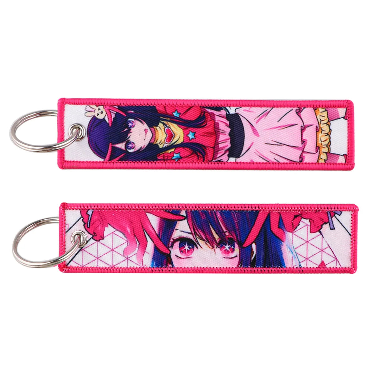 Embroidered Keychain - Sexy Anime Girls Manga Style