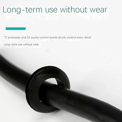 Rubber Washer Seals, Electrical Grommet Electrical, Black O Ring, 8/10/12/14mm, 20/40/60pcs Assortment Kit