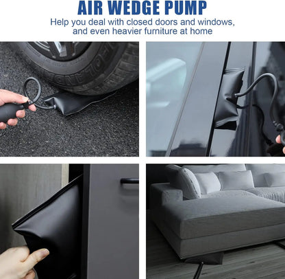 Car Door Kit 21/18PCS Air Pump Window Fixing, Gripper, Long Reach Tools with Carrying Bag