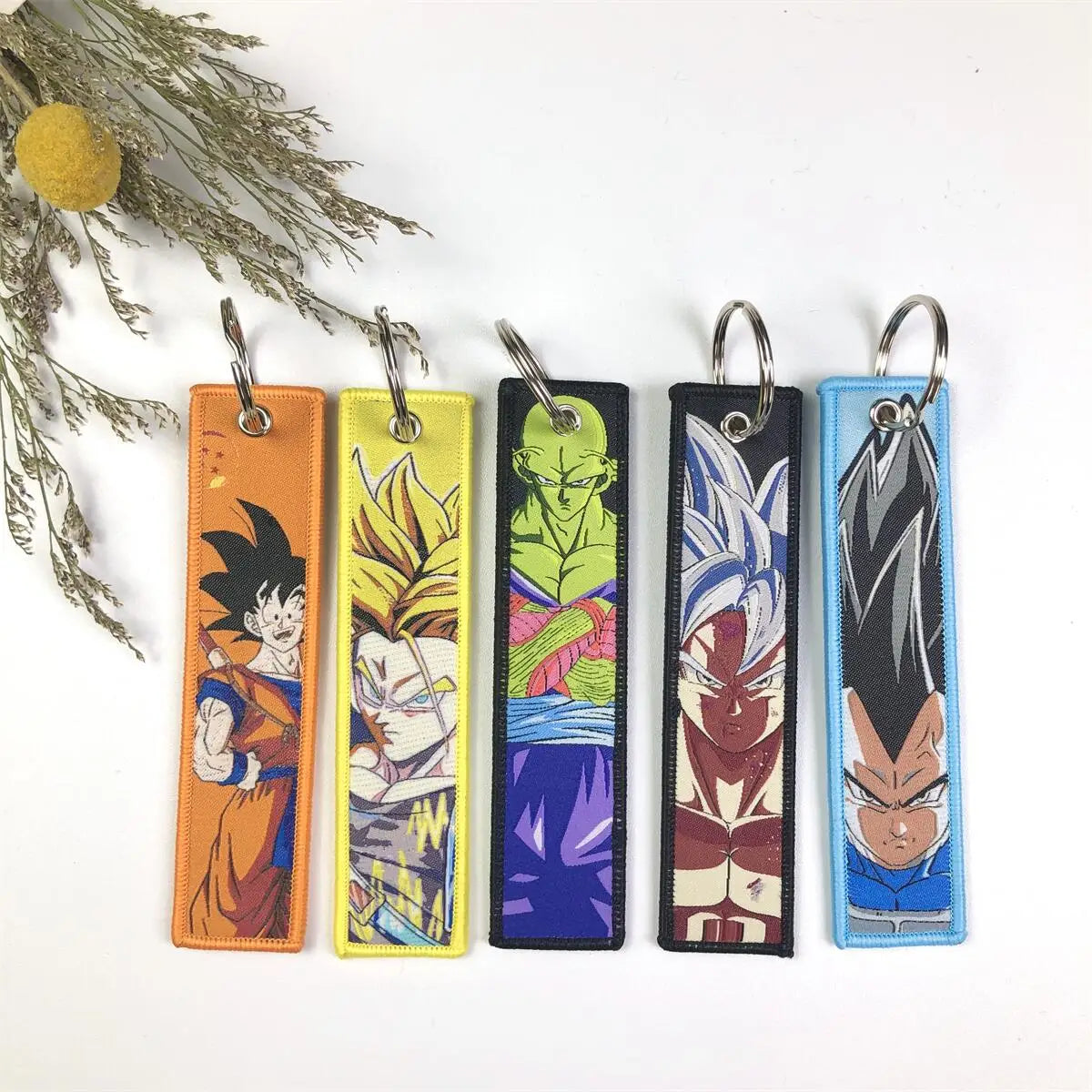 Embroidered Keychain - Manga, Anime Cartoon Dragon Ball Z
